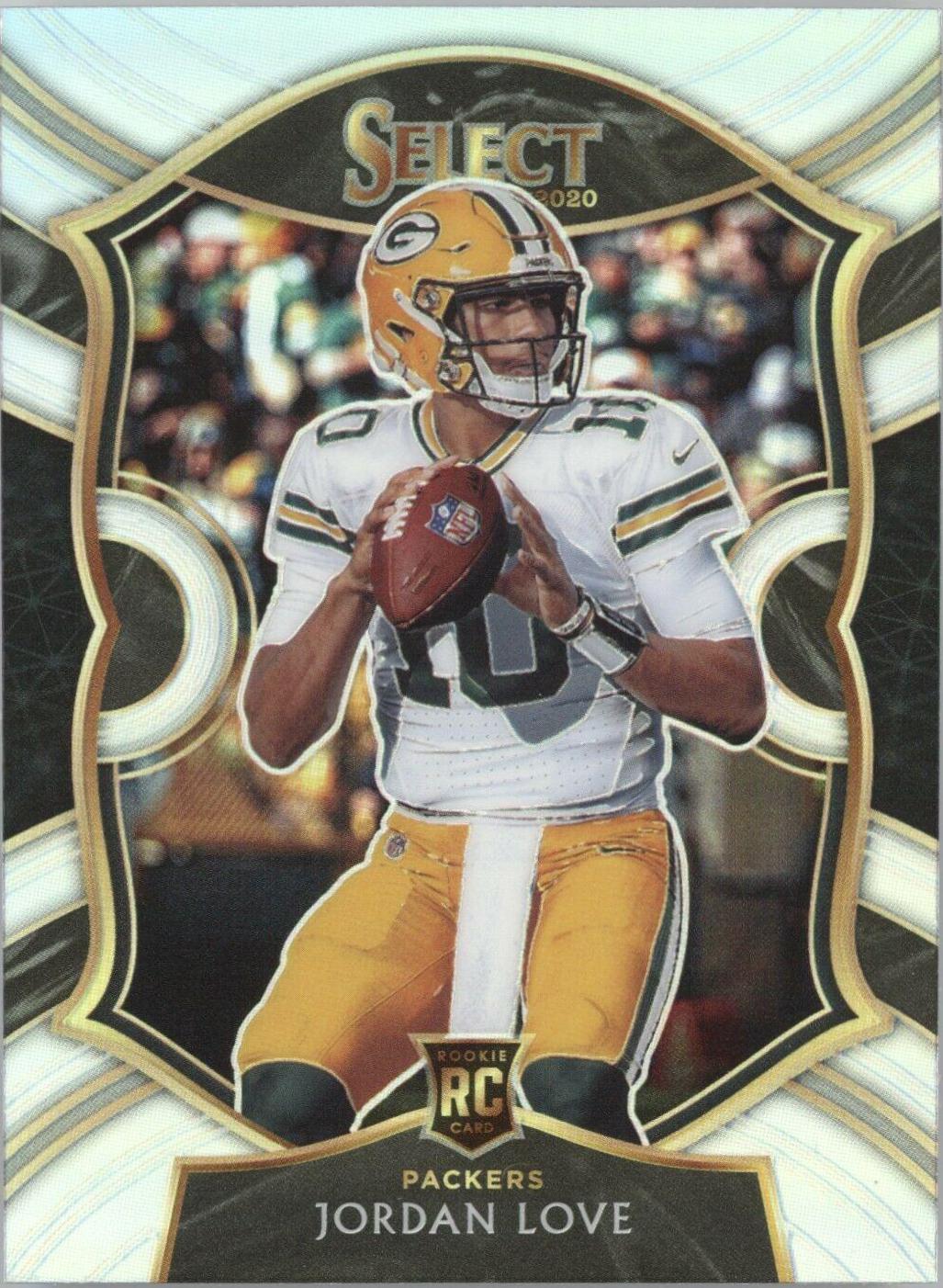 Jordan Love Silver RC Rookie CSG 10 GEM MT 2020 Panini Select #47 NFL GB hotsell Packers