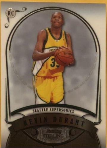 2007-08 Bowman Sterling Kevin Durant buy Rookie #KD TCGC 9.5