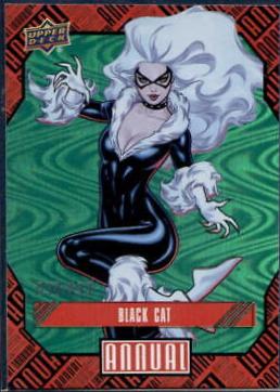 Black Cat [Green] #4 Marvel 2023 Upper Deck Annual