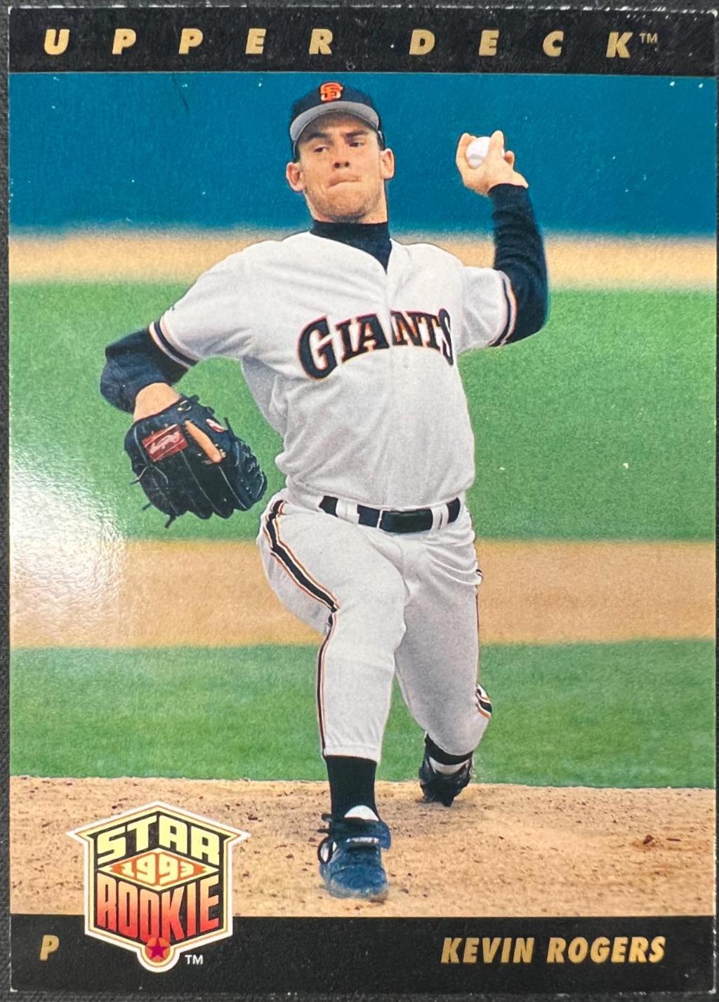 Kevin Rogers #8 Baseball Cards 1993 Upper Deck