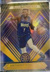 Anthony Edwards [Gold] #12 Basketball Cards 2021 Panini Illusions Illuminated Prices