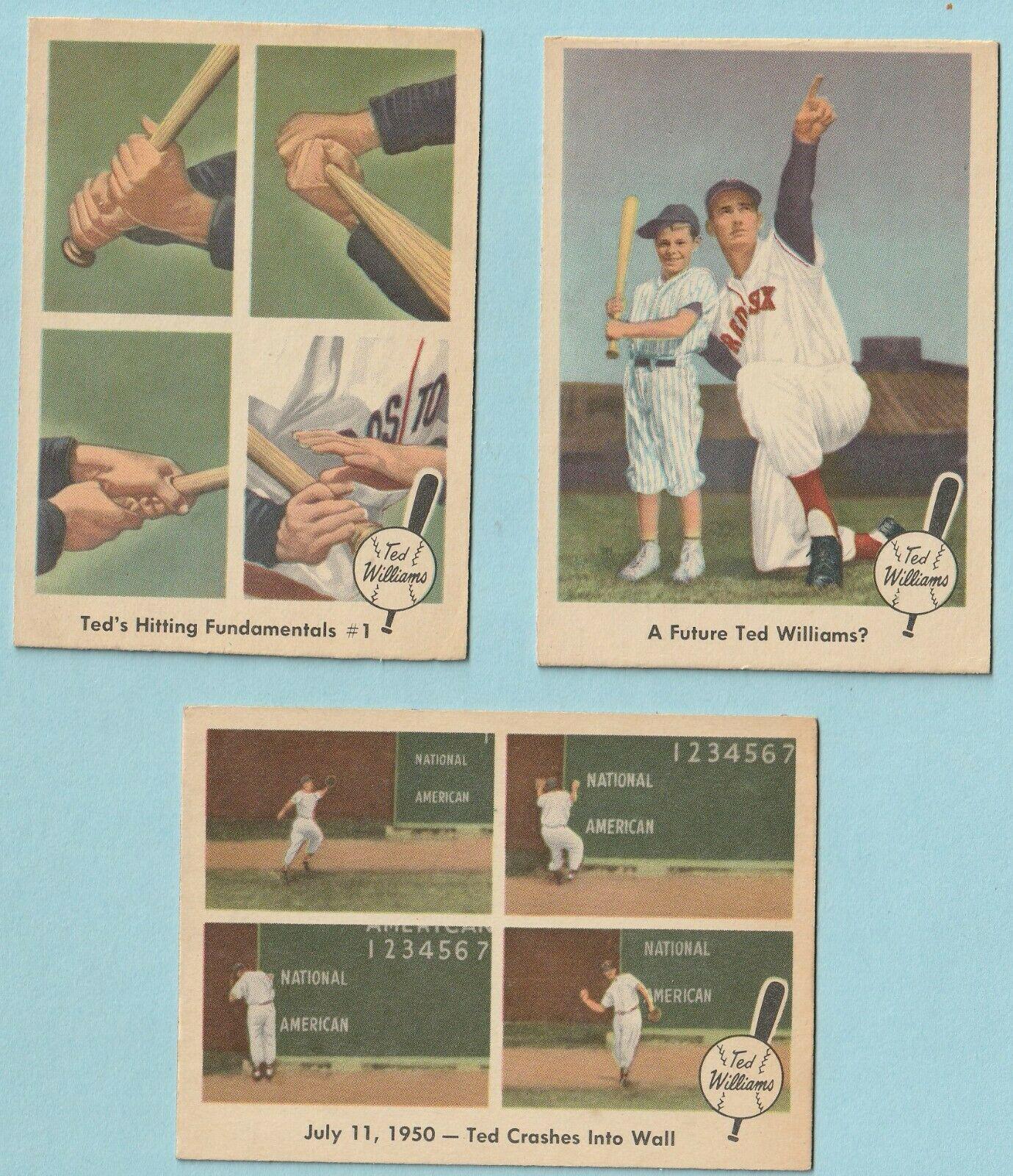 July 11, 1950 Ted [Crashes Into Wall] 40 Prices 1959 Fleer Ted