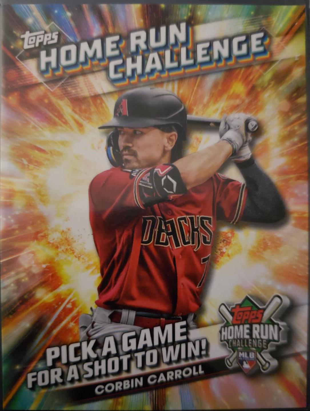 Corbin Carroll HRC3 Prices 2024 Topps Home Run Challenge Baseball