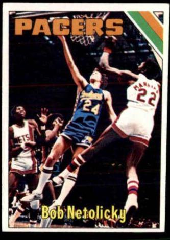 Bob Netolicky #314 Basketball Cards 1975 Topps