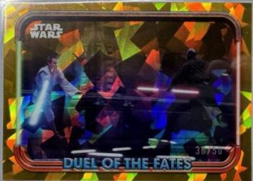 Beneath the Palace #DF-4 Star Wars 2024 Topps Chrome Sapphire Duel of the Fates