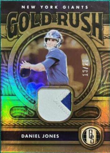 Daniel Jones [Prime] #GR-DJO Prices | 2022 Panini Gold Standard Rush ...