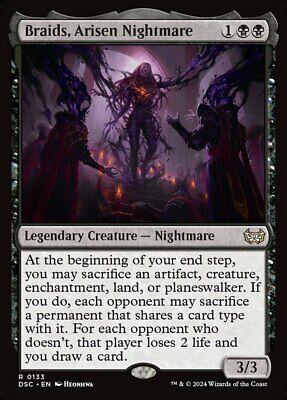 Braids, Arisen Nightmare #133 Magic Duskmourn: House of Horror Commander