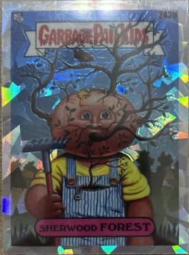 Sherwood FOREST [Atomic] #243b 2023 Garbage Pail Kids Chrome