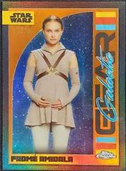 Padme Amidala [Rebel Orange Refractor] #GG-12 Star Wars 2024 Topps Chrome Galactic Gear Prices