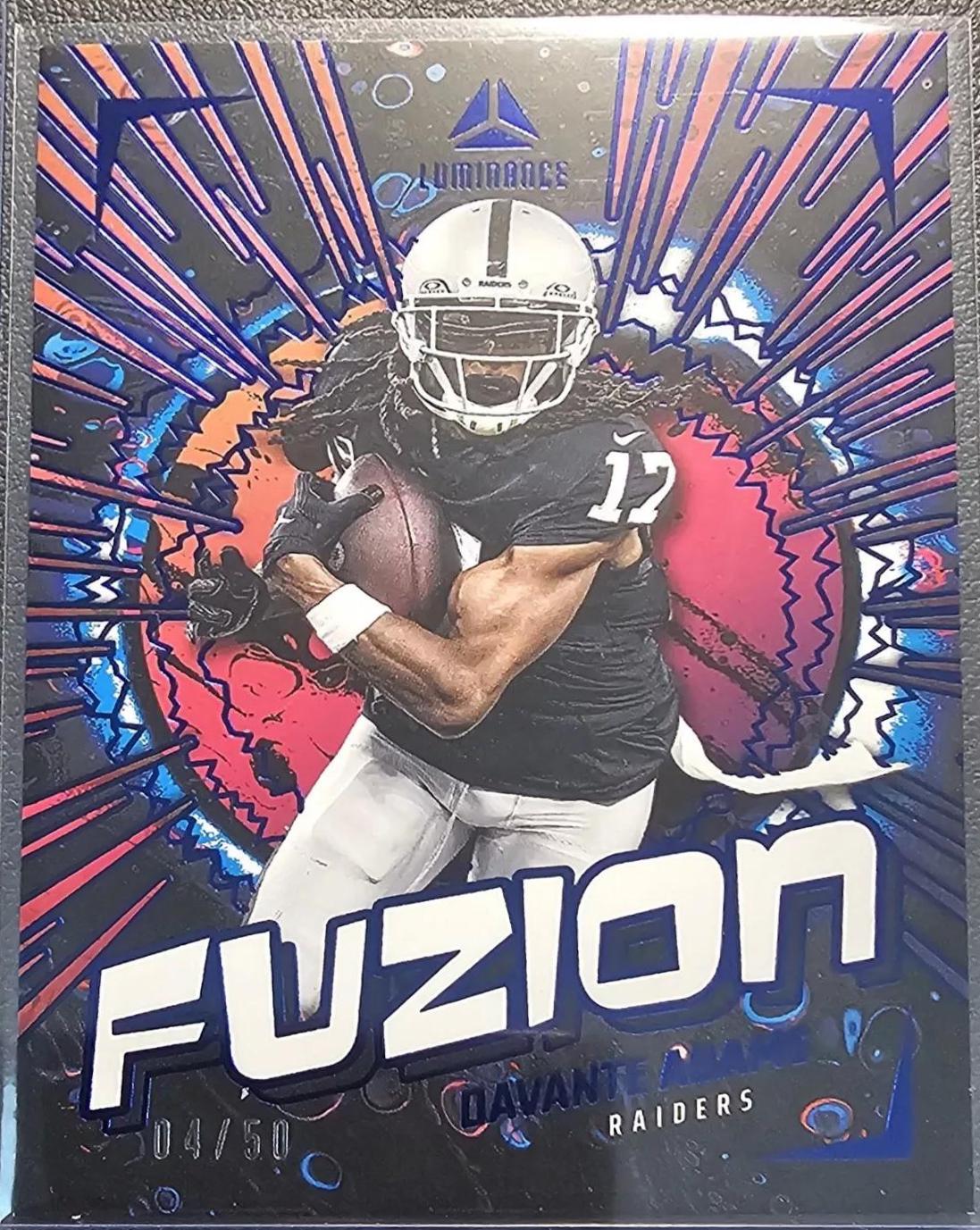 Davante Adams [Blue] #FAZ-DAS Prices | 2024 Panini Luminance Fuzion ...