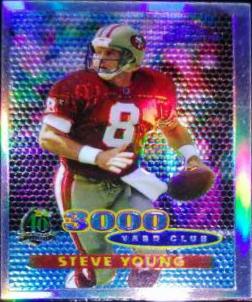 Steve Young [Refractor] #138 Football Cards 1996 Topps Chrome