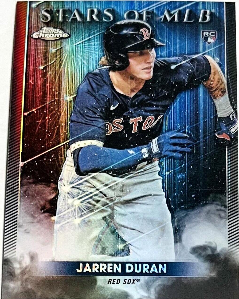 Jarren Duran [Black] #SMLBC-65 Baseball Cards 2022 Topps Update Stars of MLB Chrome