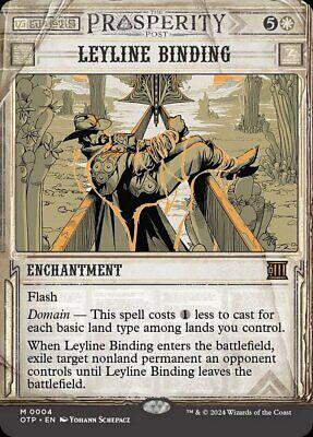 Leyline Binding [Foil] #66 Magic Outlaws of Thunder Junction Breaking News