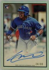 Vladimir Guerrero Jr. [Autograph Chrome Refractor] #VGJ Baseball Cards 2019 Bowman Heritage Prices