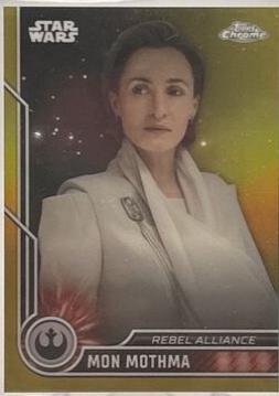 Mon Mothma [Gold Refractor] #2 Star Wars 2023 Topps Chrome