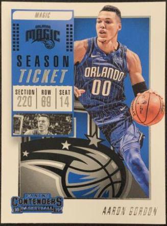 Aaron Gordon #93 Basketball Cards 2018 Panini Contenders