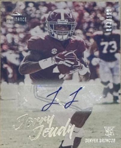 Jerry Jeudy [Autograph] #104 Football Cards 2020 Panini Luminance