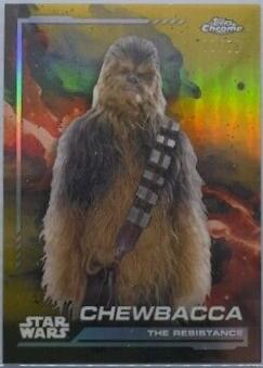 Chewbacca [Gold Refractor] #107 Star Wars 2024 Topps Chrome