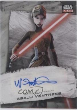 Nika Futterman #GA-NF Star Wars 2022 Topps Galaxy Chrome Autograph