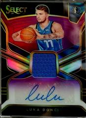 Luka Doncic [Purple] #LDC Basketball Cards 2018 Panini Select Rookie Jersey Autographs Prices