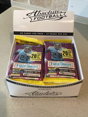 Cello Box Football Cards 2020 Panini Absolute