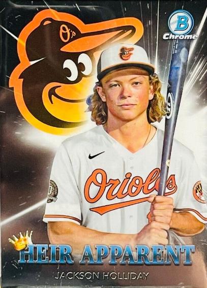 2022 Bowman Draft Jackson Holliday good Orioles First Bowman Lot x10