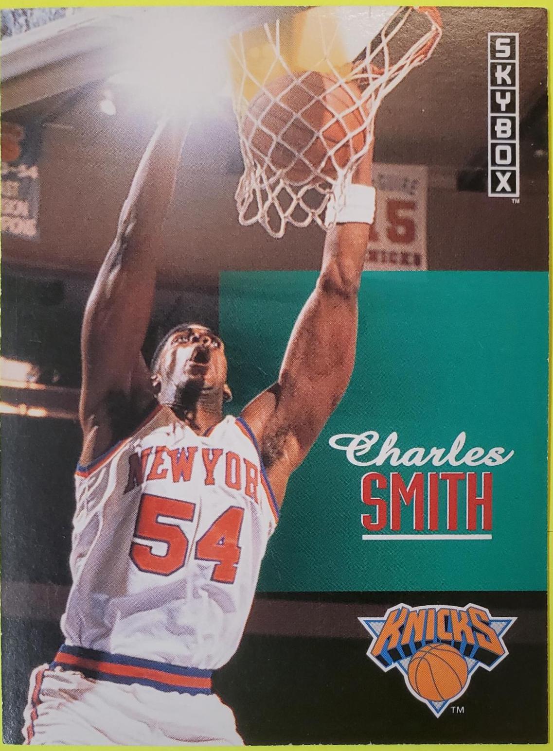 Charles Smith #378 Basketball Cards 1992 Skybox