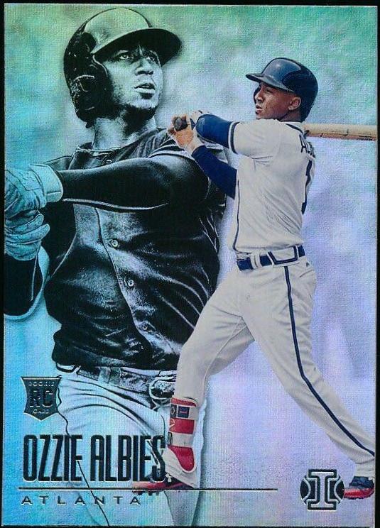 Ozzie Albies #17 Baseball Cards 2018 Panini Chronicles Illusions