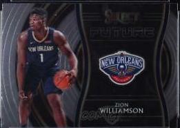 Zion Williamson #15 Basketball Cards 2019 Panini Select Future