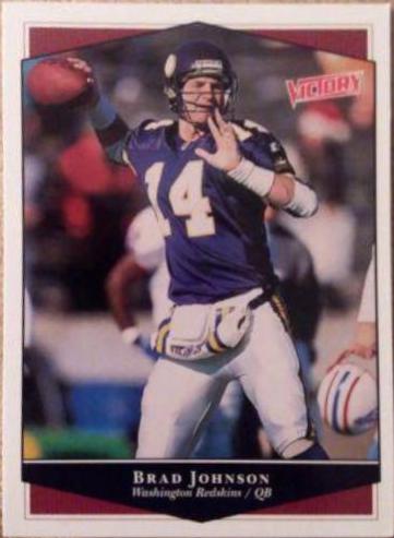 Brad Johnson #277 Football Cards 1999 Upper Deck Victory