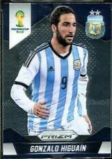 Gonzalo Higuain #11 Soccer Cards 2014 Panini Prizm World Cup