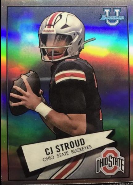 Ohio state football card lot Cj buy stroud bowman 1st LOT OF 23 cards!!