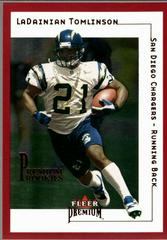 LaDainian Tomlinson #206 Football Cards 2001 Fleer Premium Prices