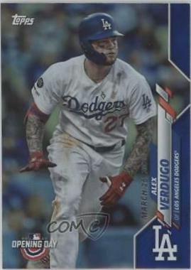 Alex Verdugo [Blue Foil] #14 Baseball Cards 2020 Topps Opening Day