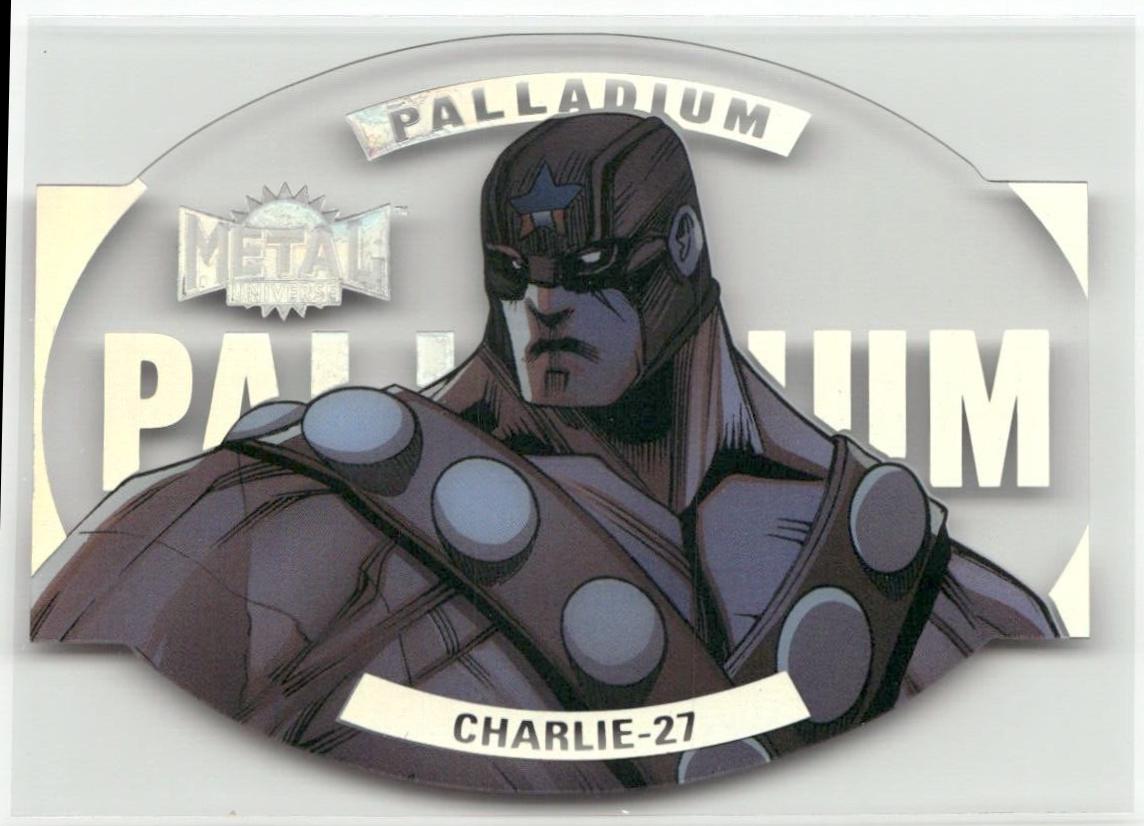 Charlie-27 #P-30 2024 SkyBox Metal Universe Avengers Palladium