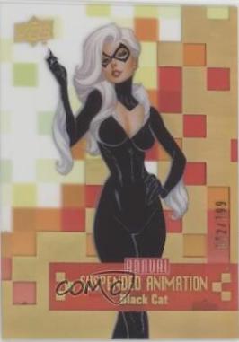 Black Cat #9 Marvel 2022 Upper Deck Annual Suspended Animation