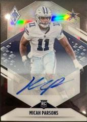 Micah Parsons [Black Autograph] #146 Football Cards 2021 Panini Phoenix Prices