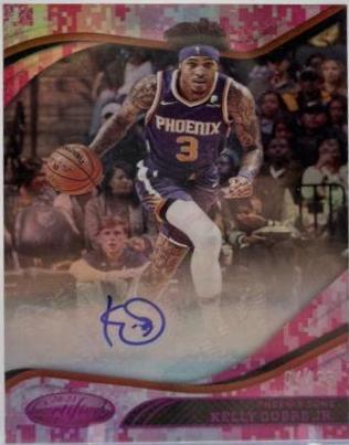 Kelly Oubre Jr. [Camo] #CS-KOB Basketball Cards 2020 Panini Certified Signatures