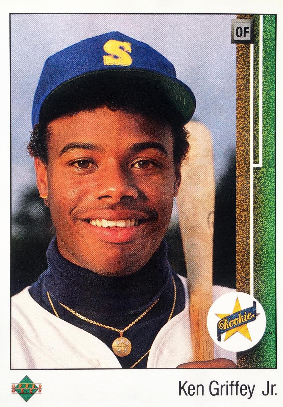 1989 Upper Deck selling #1 Ken Griffey Jr. Rookie SGC 96 Mint Baseball Card