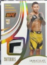 Diego Ferreira [Gold] #M-DFR Ufc Cards 2021 Panini Immaculate UFC Materials