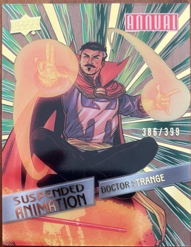 Doctor Strange #27 Marvel 2023 Upper Deck Annual Suspended Animation