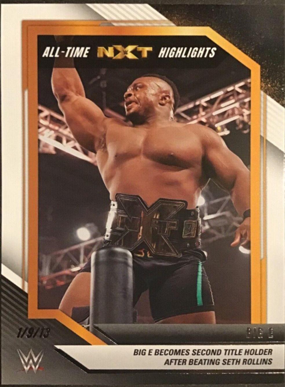 Big E #2 Wrestling Cards 2022 Panini NXT WWE All Time Highlights