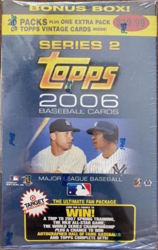 Blaster Box [Series 2] Baseball Cards 2006 Topps