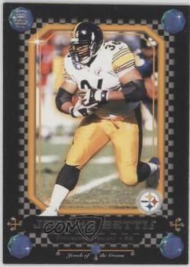 Jerome Bettis #19 Football Cards 2001 Pacific Crown Royale Jewels of the Crown