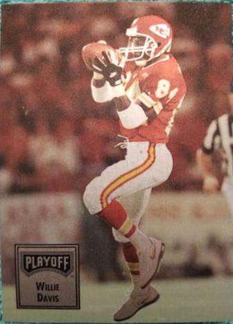 Willie Davis #42 Football Cards 1993 Playoff Contenders