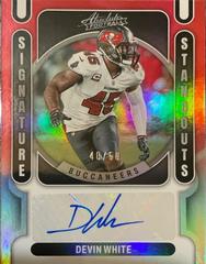 Devin White [Red] #SS-DW Football Cards 2022 Panini Absolute Signature Standouts Prices