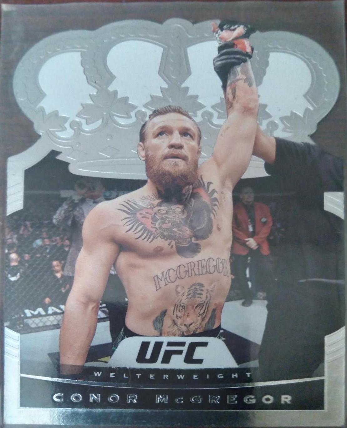 Conor McGregor #14 Ufc Cards 2021 Panini Chronicles UFC Crown Royale Silhouettes