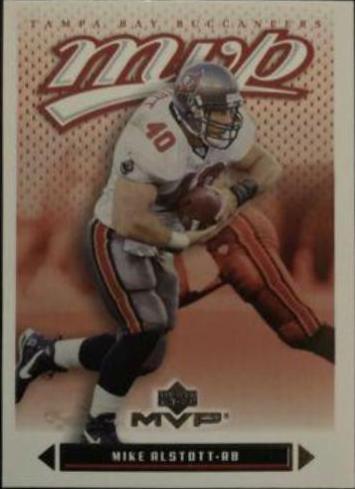 Mike Alstott #9 Football Cards 2003 Upper Deck MVP