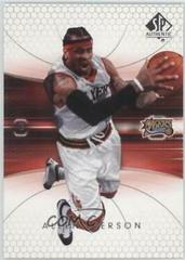 Allen Iverson #64 Basketball Cards 2004 SP Authentic Prices