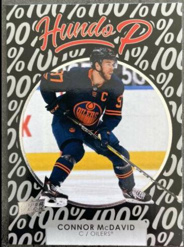 Connor McDavid #HP-1 Hockey Cards 2021 Upper Deck Hundo P